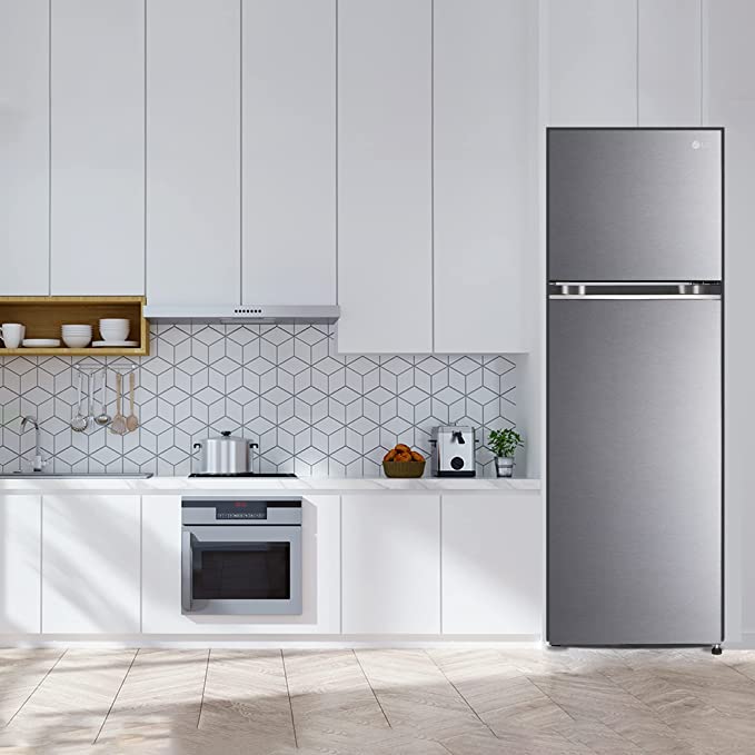 LG 272 L 2 Star Frost-Free Smart Inverter Double Door Refrigerator (GL-N312SDSY, Dazzle Steel, Express Freeze) LG 272 L 2 Star Frost-Free Smart Inverter Double Door Refrigerator (GL-N312SDSY, Dazzle Steel, Express Freeze)